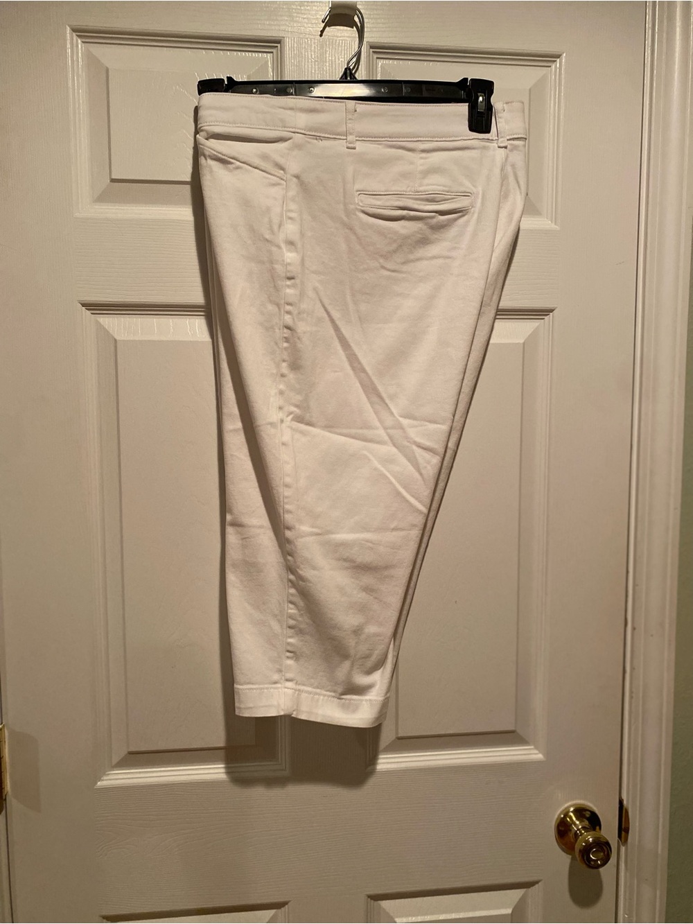 St. John's Bay Navy Top with White Capris